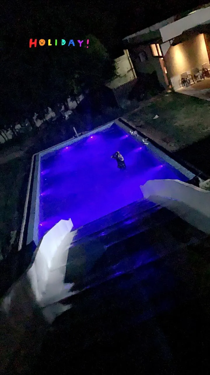 Pool slide 2bhk farm house on rent in ludhiana
