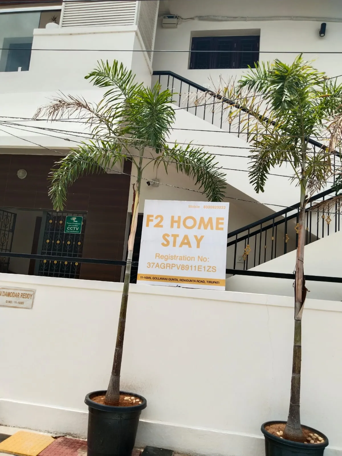 F2 Homestay, Tirupati